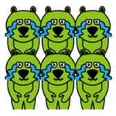 Hilarious Bear. sticker #2749692