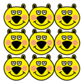 Hilarious Bear. sticker #2749694