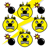 Hilarious Bear. sticker #2749698