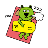 Hilarious Bear. sticker #2749700