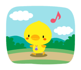 Osanpo Hiyoko sticker #2750126