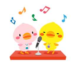 Osanpo Hiyoko sticker #2750142