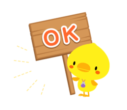 Osanpo Hiyoko sticker #2750145