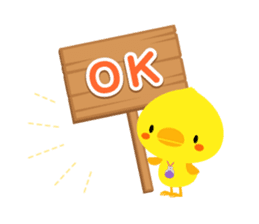 Osanpo Hiyoko sticker #2750145