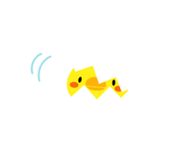 Osanpo Hiyoko sticker #2750153