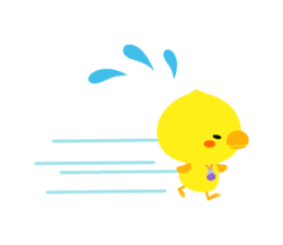 Osanpo Hiyoko sticker #2750157