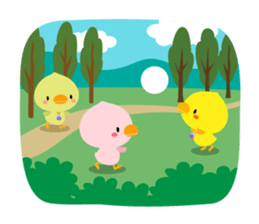 Osanpo Hiyoko sticker #2750159