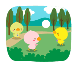 Osanpo Hiyoko sticker #2750159