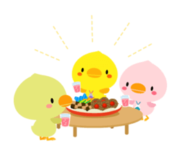 Osanpo Hiyoko sticker #2750160