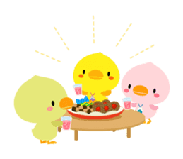 Osanpo Hiyoko sticker #2750160