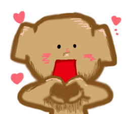 dog and panda sticker #2750486