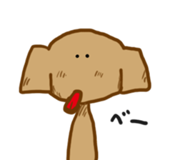 dog and panda sticker #2750488