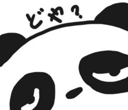 dog and panda sticker #2750518