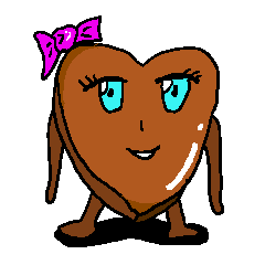 Cute chocolate