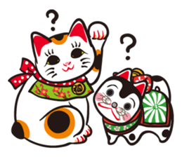 Kokeshi girl and friends sticker #2751165