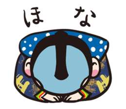 Kokeshi girl and friends sticker #2751170