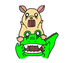 Colorful!Hamster Ponu and her friends sticker #2752152