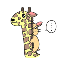 Colorful!Hamster Ponu and her friends sticker #2752161