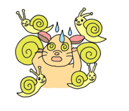 Colorful!Hamster Ponu and her friends sticker #2752162
