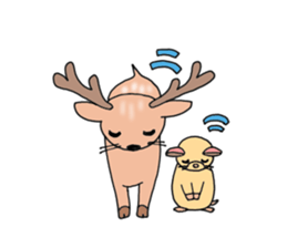 Colorful!Hamster Ponu and her friends sticker #2752176