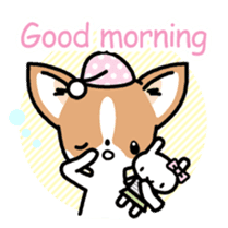 Kawaii Chihuahua (English) sticker #2752340