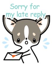 Kawaii Chihuahua (English) sticker #2752343