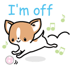 Kawaii Chihuahua (English) sticker #2752345