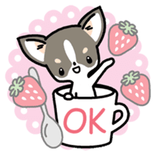 Kawaii Chihuahua (English) sticker #2752357