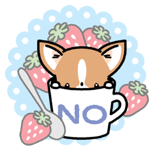 Kawaii Chihuahua (English) sticker #2752358