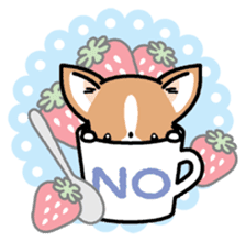 Kawaii Chihuahua (English) sticker #2752358