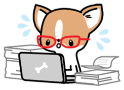 Kawaii Chihuahua (English) sticker #2752364
