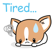 Kawaii Chihuahua (English) sticker #2752368