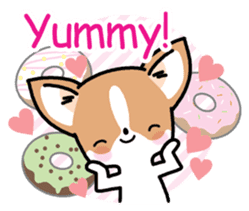 Kawaii Chihuahua (English) sticker #2752373