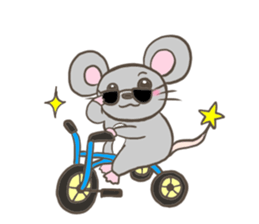 The mouse of virtue sticker #2752380
