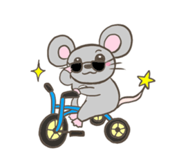 The mouse of virtue sticker #2752380