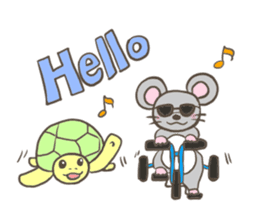 The mouse of virtue sticker #2752381