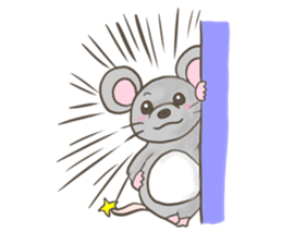 The mouse of virtue sticker #2752382