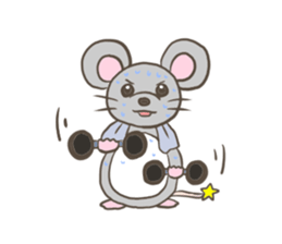 The mouse of virtue sticker #2752384