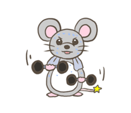 The mouse of virtue sticker #2752384