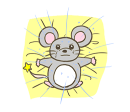 The mouse of virtue sticker #2752387
