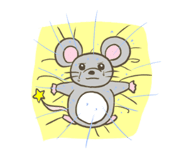The mouse of virtue sticker #2752387