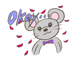 The mouse of virtue sticker #2752394