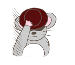 The mouse of virtue sticker #2752396