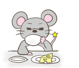 The mouse of virtue sticker #2752401