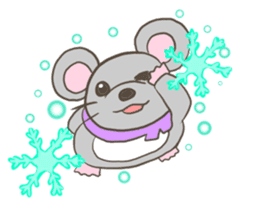 The mouse of virtue sticker #2752402