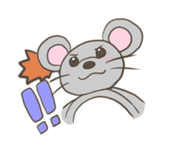 The mouse of virtue sticker #2752407