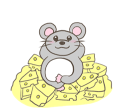 The mouse of virtue sticker #2752409