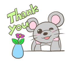 The mouse of virtue sticker #2752411