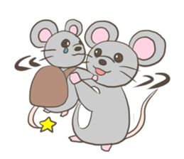 The mouse of virtue sticker #2752417