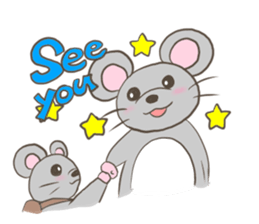 The mouse of virtue sticker #2752418